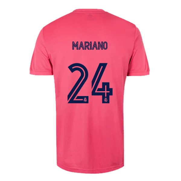 Maglia Real Madrid 2ª NO.24 Mariano 2020-2021 Rosa